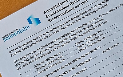 Ersatzneubau Rehbühl – Erstvermietung